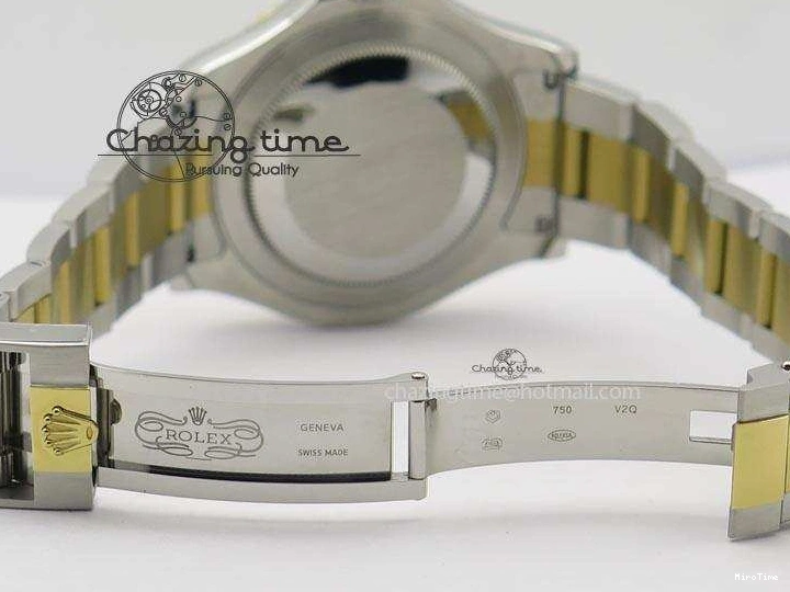 MiroTime 0207 Unisex Yacht-Master 116622 JF Best Edition SS YG Blue Dial On Bracelet A 3916